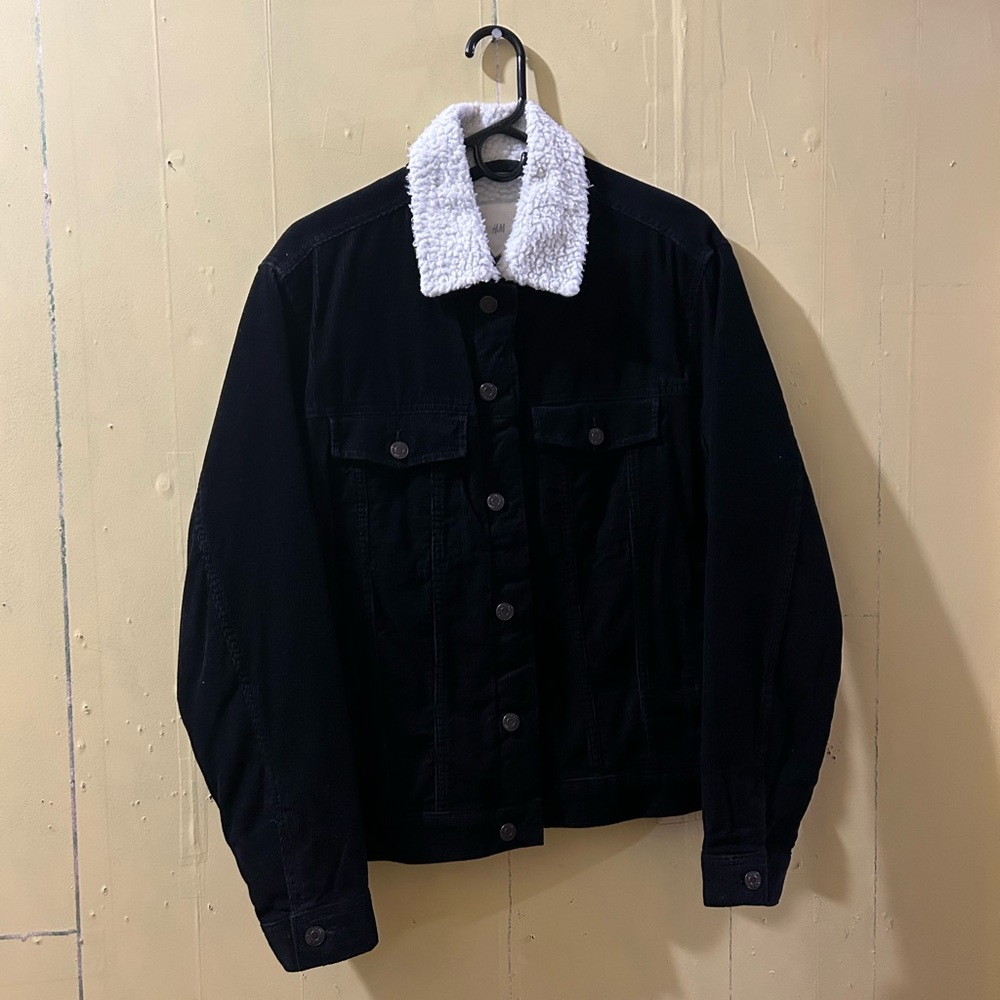 Pile-lined Corduroy Jacket